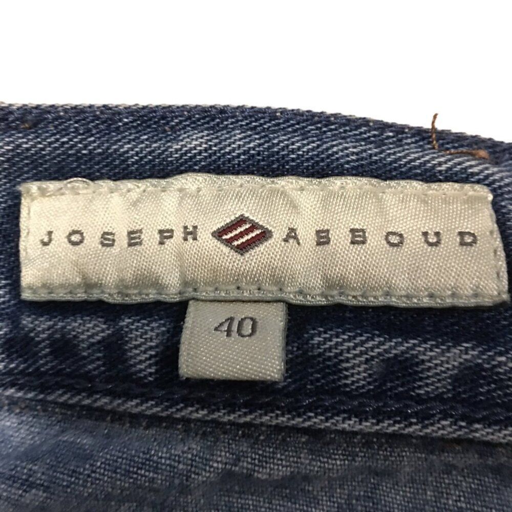 Joseph Abboud Mens Blue Denim Jeans Size 40 Classic Fit Straight Leg - Picture 2 of 8